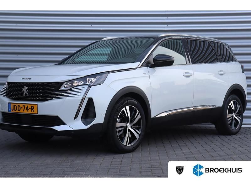 Wit Gebruikt 2022 Peugeot 5008 GT MPV | € 29.895 (Eerlijke prijs) - Afbeelding 1/4