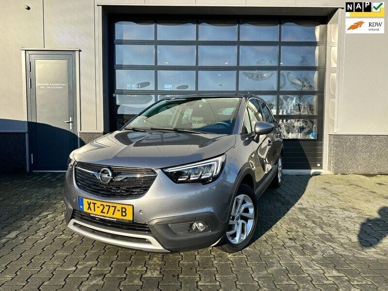 Grijs Gebruikt 2018 Opel Crossland Innovation SUV | € 12.950 (Eerlijke prijs) - Afbeelding 1/4