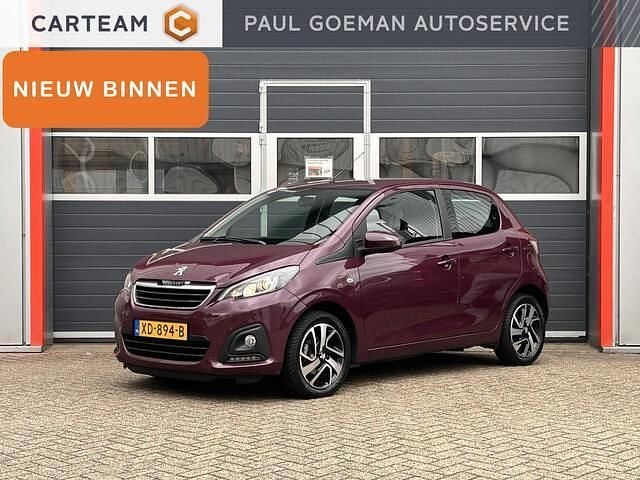 Paars Gebruikt 2018 Peugeot 108 Active Hatchback | € 7.995 (Goede deal) - Afbeelding 1/4