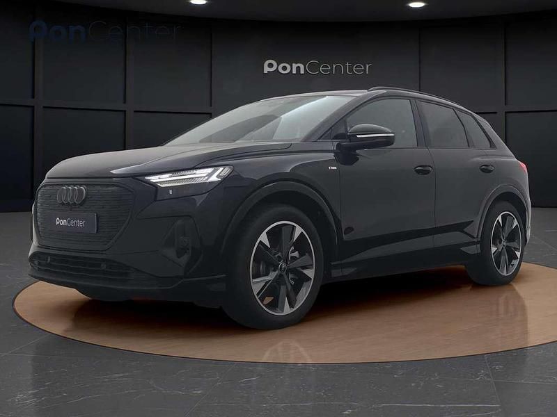 Zwart Nieuw 2025 Audi Q4 e-tron Comfort SUV | € 52.950 (Goede deal) - Afbeelding 1/4