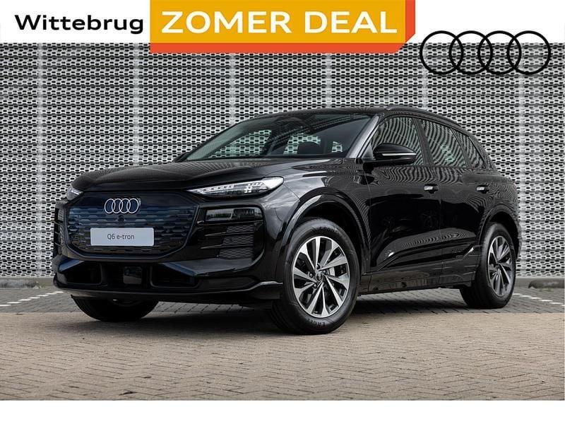 Zwart Nieuw 2025 Audi Q6 e-tron SUV | € 58.950 - Afbeelding 1/4
