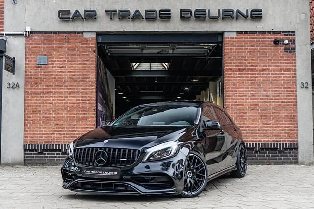 Zwart Gebruikt 2018 Mercedes A45 AMG AMG Hatchback | € 32.950 (Super prijs) - Afbeelding 1/4
