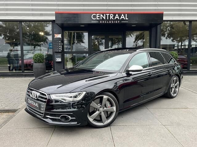 Zwart Gebruikt 2012 Audi S6 S-Line Stationwagen | € 24.950 (Goede deal) - Afbeelding 1/4