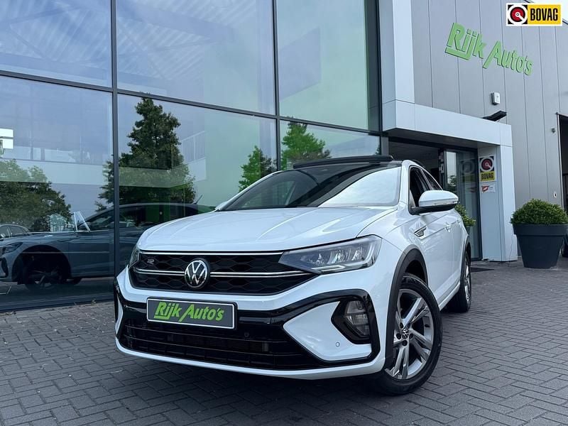 Wit Gebruikt 2022 VW Taigo R-line SUV | € 22.945 (Eerlijke prijs) - Afbeelding 1/4