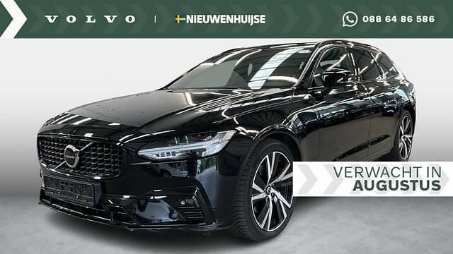 Zwart Gebruikt 2023 Volvo V90 Plus Stationwagen | € 57.899 - Afbeelding 1/3