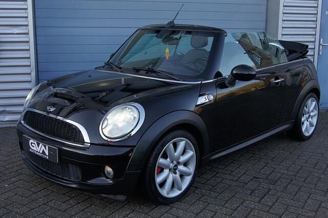 Zwart Occasion 2009 Mini Cooper S Cabriolet Chili Cabriolet | € 7.950 (Duur) - Afbeelding 1/4