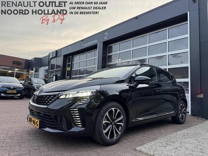 Zwart Gebruikt 2024 Renault Clio V Techno Hatchback | € 19.895 (Eerlijke prijs) - Afbeelding 1/4