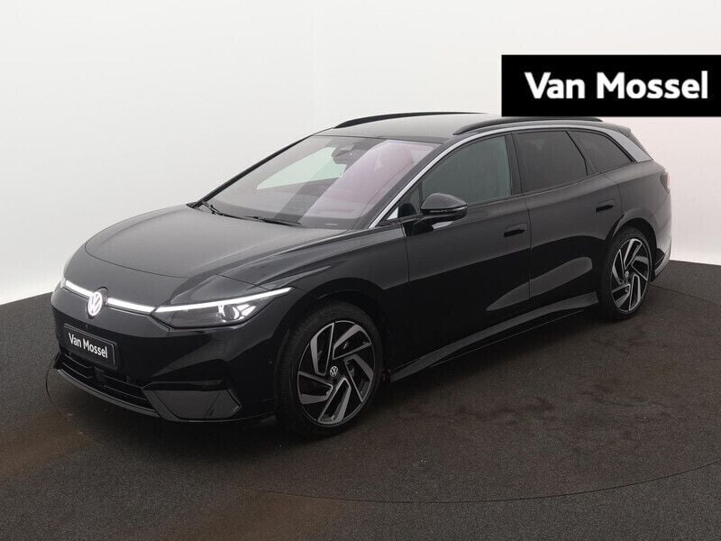 Zwart, metallic lak Nieuw 2025 VW ID.7 Pro Sedan | € 53.900 (Goede deal) - Afbeelding 1/4