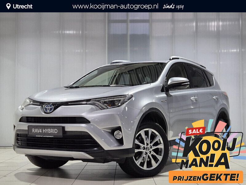 Zilver, metallic lak Gebruikt 2017 Toyota RAV4 Hybrid Executive SUV | € 25.749 (Eerlijke prijs) - Afbeelding 1/4