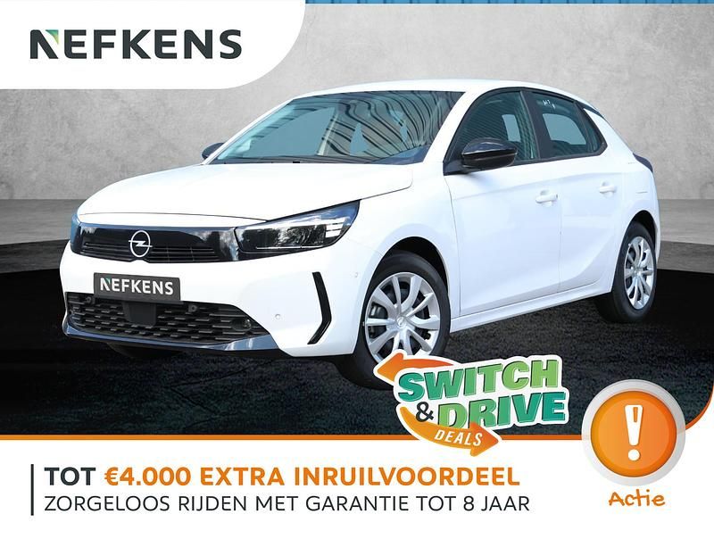 Wit Nieuw 2025 Opel Corsa Edition Hatchback | € 22.495 (Goede deal) - Afbeelding 1/4