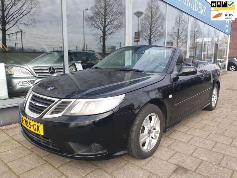 Zwart Gebruikt 2009 Saab 9-3 Cabriolet Aero Cabriolet | € 14.950 (Eerlijke prijs) - Afbeelding 1/4