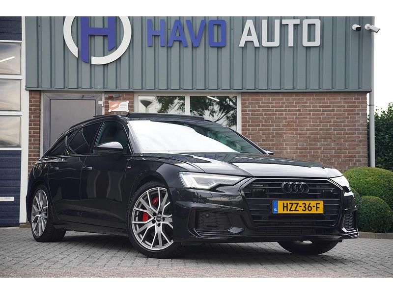 Grijs Gebruikt 2021 Audi A6 Competition Stationwagen | € 39.950 (Super prijs) - Afbeelding 1/4