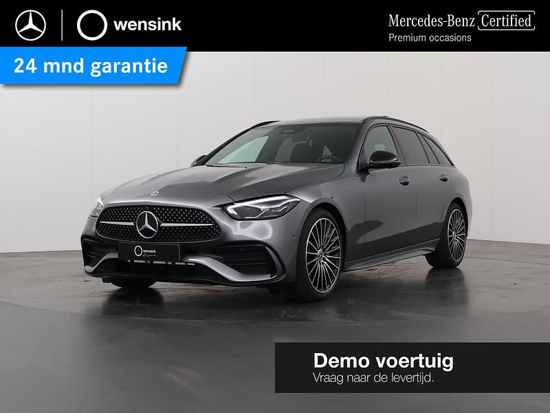 Grijs Gebruikt 2024 Mercedes C180 AMG line Stationwagen | € 52.850 (Duur) - Afbeelding 1/4