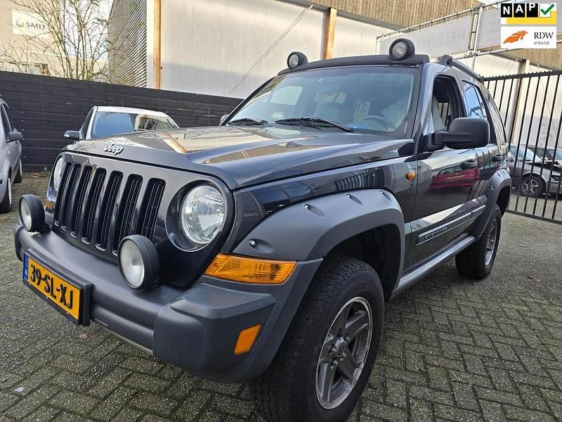Zwart Gebruikt 2006 Jeep Cherokee Sport SUV | € 2.650 (Super prijs) - Afbeelding 1/4