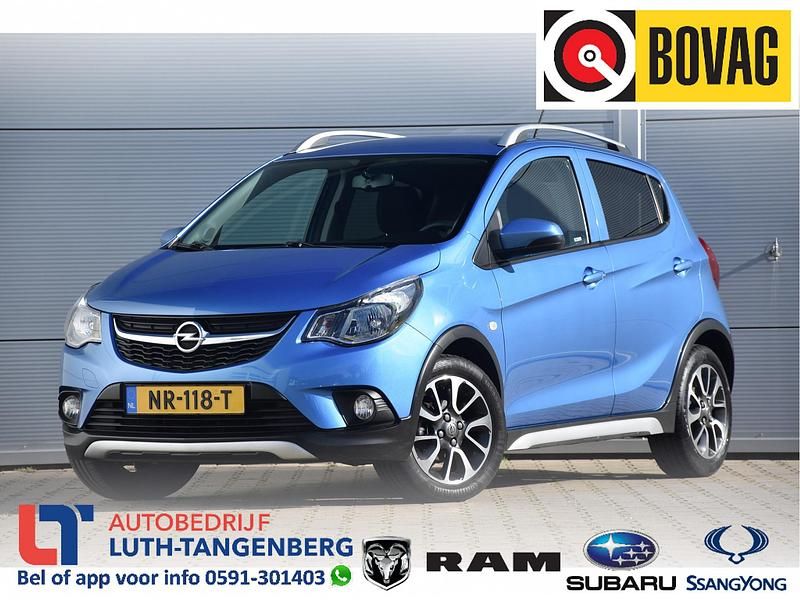 Blauw Occasion 2017 Opel Karl Edition Hatchback | € 9.645 (Eerlijke prijs) - Afbeelding 1/4