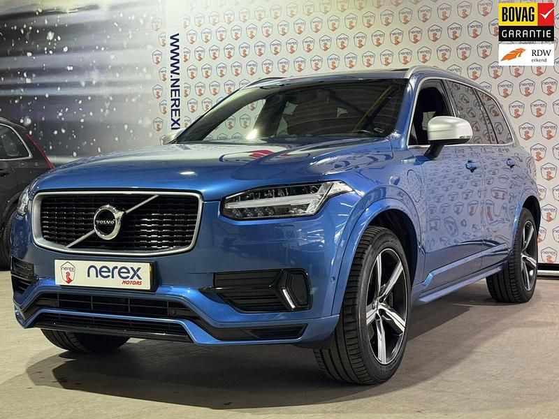 Blauw Gebruikt 2016 Volvo XC90 R-Design SUV | € 32.945 (Eerlijke prijs) - Afbeelding 1/4