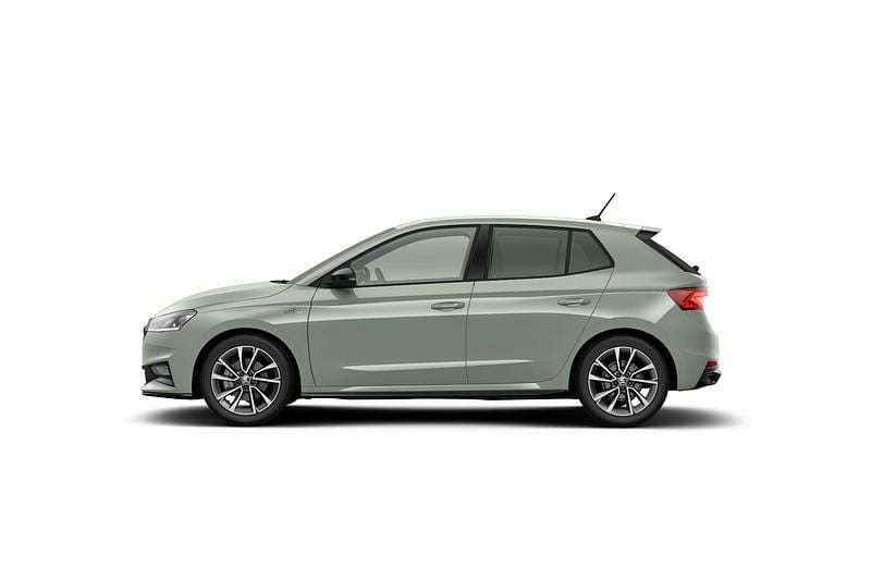 Nieuw Skoda Fabia Monte Carlo 2026 Timiano green Hatchback