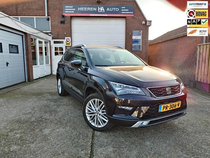 Zwart Occasion 2017 Seat Ateca XCELLENCE SUV | € 21.750 (Eerlijke prijs) - Afbeelding 1/4
