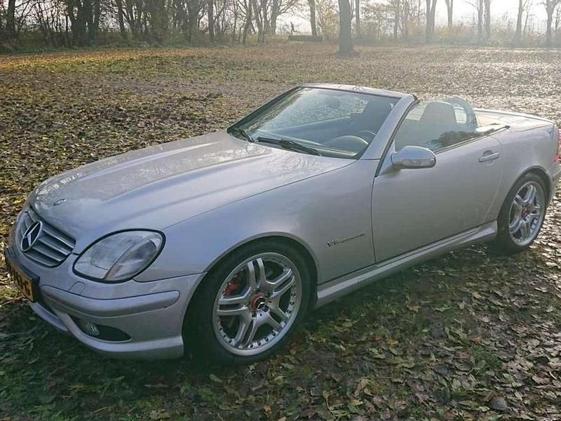 Grijs Gebruikt 2002 Mercedes SLK32 AMG AMG Cabriolet | € 14.300 - Afbeelding 1/4