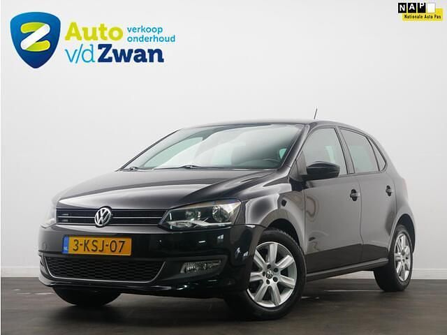 Zwart Gebruikt 2013 VW Polo Highline Hatchback | € 5.450 (Eerlijke prijs) - Afbeelding 1/4