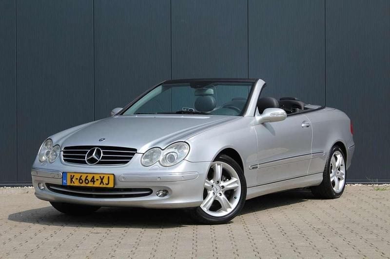 Grijs Occasion 2003 Mercedes CLK200 Avantgarde Cabriolet | € 7.999 (Goede deal) - Afbeelding 1/4