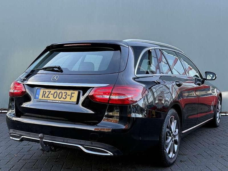 Occasion Mercedes C200 Business 220 PK (161 kW) 2018 Zwart Stationwagen