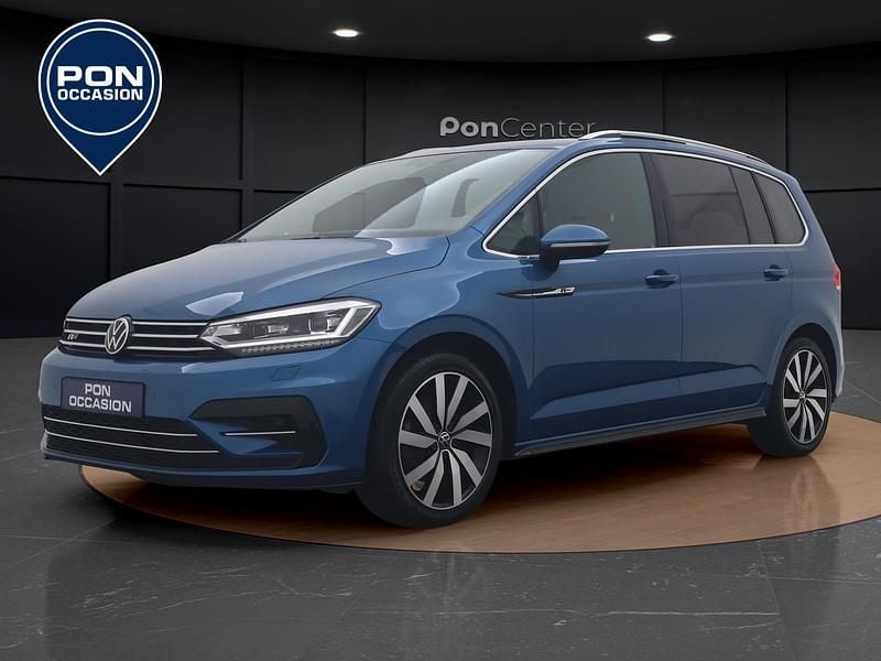 Blauw Occasion 2020 VW Touran Highline MPV | € 29.950 (Eerlijke prijs) - Afbeelding 1/3