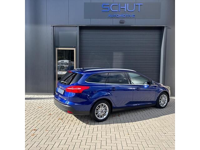 Occasion Ford Focus Titanium 125 PK (91 kW) 2017 Blauw Stationwagen