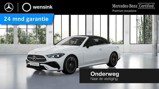 Wit Occasion 2024 Mercedes 200 AMG line Cabriolet | € 66.850 (Eerlijke prijs) - Afbeelding 1/4