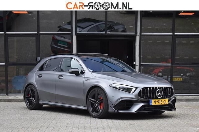 Grijs Gebruikt 2020 Mercedes A45 AMG Premium Plus Hatchback | € 48.450 (Super prijs) - Afbeelding 1/3