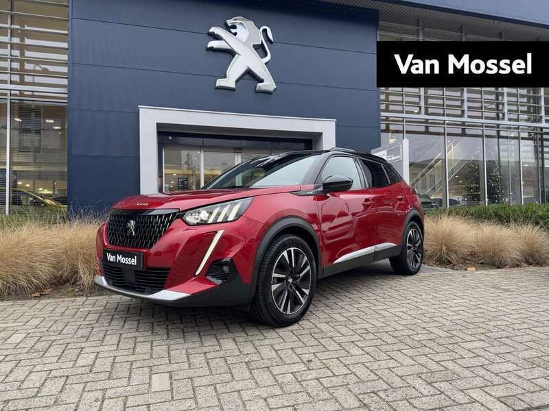 Rood Gebruikt 2021 Peugeot 2008 GT SUV | € 20.940 (Iets duurder) - Afbeelding 1/4