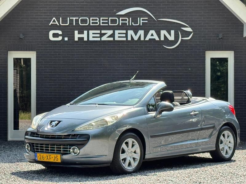 Grijs Gebruikt 2007 Peugeot 207 Cabriolet | € 3.445 (Eerlijke prijs) - Afbeelding 1/4