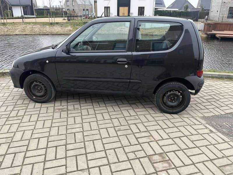 Occasion Fiat Seicento S 54 PK (39 kW) 2003 Zwart Hatchback