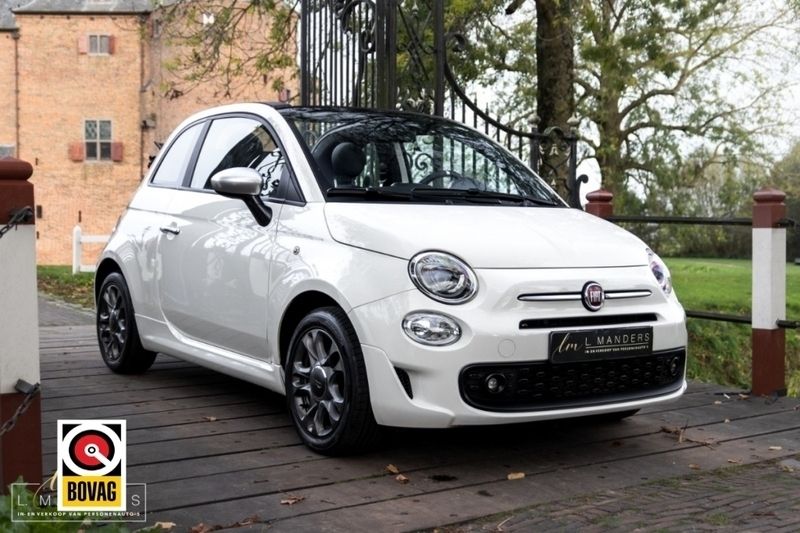Wit Gebruikt 2020 Fiat 500C Rockstar Cabriolet | € 14.995 (Iets duurder) - Afbeelding 1/4