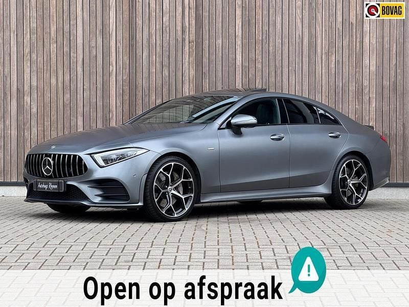 Grijs Gebruikt 2018 Mercedes CLS450 Premium Sedan | € 44.900 (Eerlijke prijs) - Afbeelding 1/4