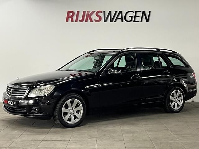 Occasion Mercedes C200 Business 136 PK (100 kW) 2010 Zwart Stationwagen