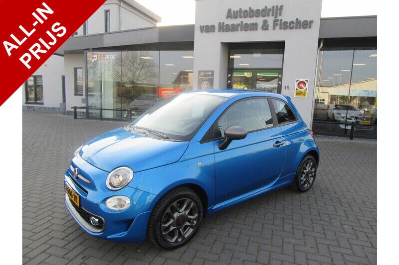 Blauw Gebruikt 2020 Fiat 500 Sport Hatchback | € 10.990 (Eerlijke prijs) - Afbeelding 1/3
