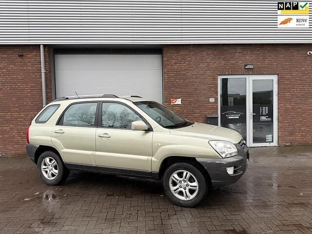 Groen (metallic) Occasion 2005 Kia Sportage SUV | € 3.899 (Eerlijke prijs) - Afbeelding 1/4