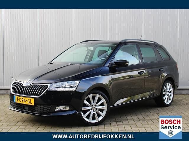 Zwart Gebruikt 2020 Skoda Fabia Business Line Stationwagen | € 9.950 (Eerlijke prijs) - Afbeelding 1/4