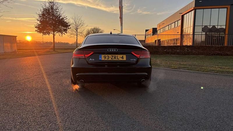 Occasion Audi A5 S-Line 170 PK (125 kW) 2013 Zwart Sedan