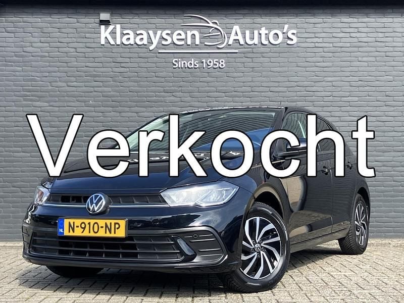 Zwart Gebruikt 2021 VW Polo Life Hatchback | € 18.750 (Eerlijke prijs) - Afbeelding 1/4