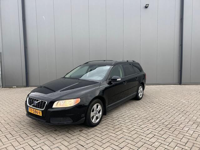 Zwart Gebruikt 2008 Volvo V70 Kinetic Stationwagen | € 2.750 (Super prijs) - Afbeelding 1/4