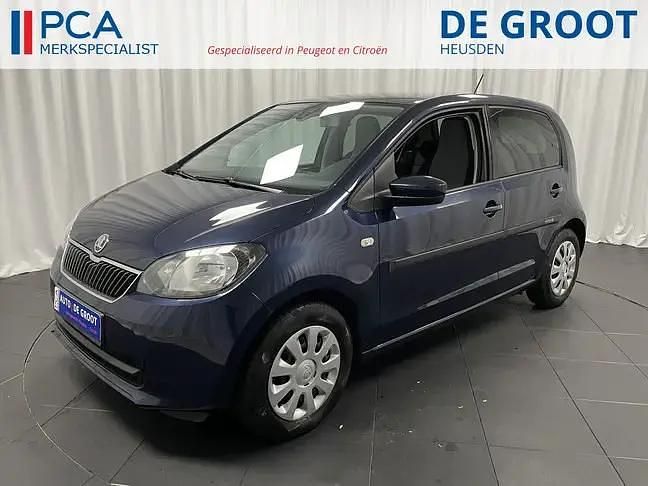 Blauw Gebruikt 2014 Skoda Citigo Hatchback | € 8.350 (Eerlijke prijs) - Afbeelding 1/4