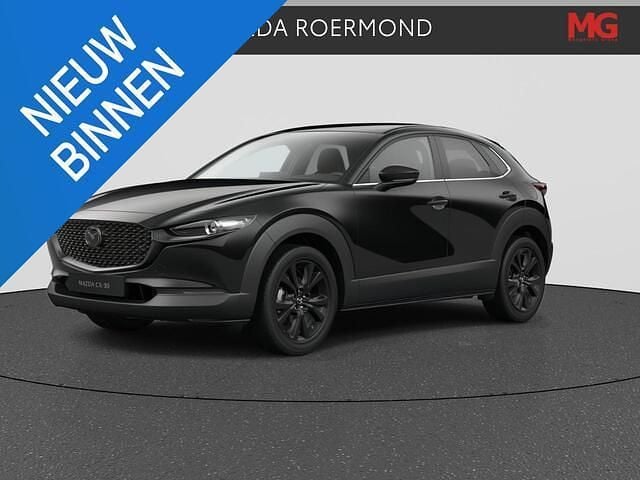 Zwart Nieuw 2025 Mazda CX-30 Nagisa SUV | € 40.890 (Eerlijke prijs) - Afbeelding 1/4