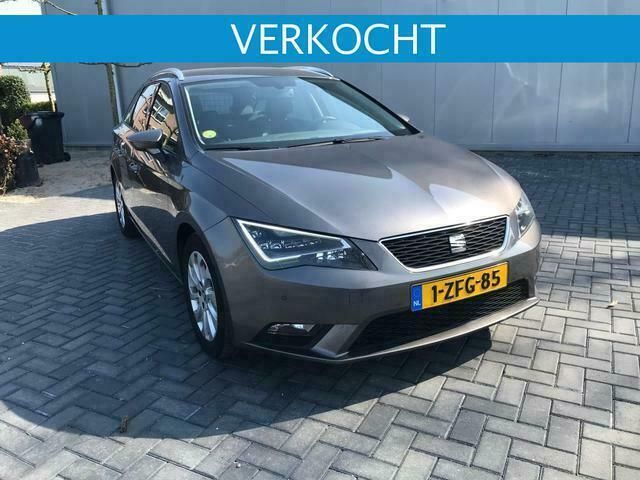 Grijs Gebruikt 2014 Seat Leon ST Business Stationwagen | € 7.750 (Eerlijke prijs) - Afbeelding 1/4
