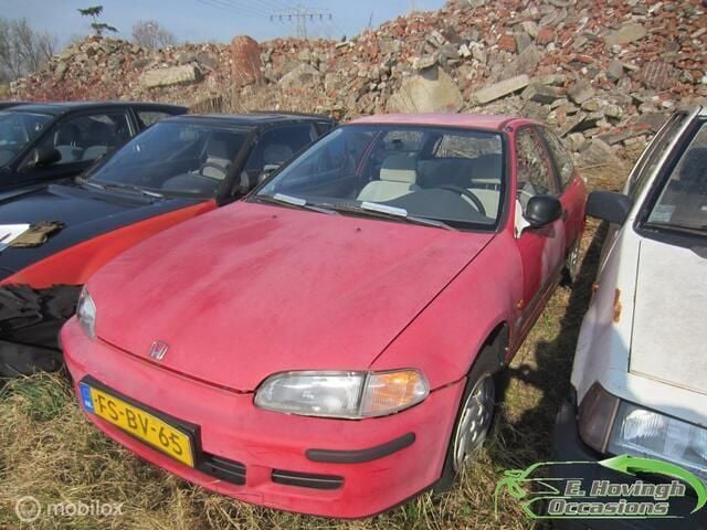 Rood Gebruikt 1992 Honda Civic Hatchback | € 1.950 - Afbeelding 1/4