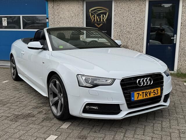 Occasion Audi A5 Cabriolet S-Line 170 PK (125 kW) 2014 Wit Cabriolet