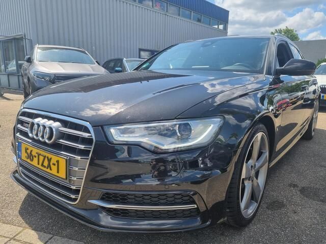 Zwart Gebruikt 2012 Audi A6 S-Line Stationwagen | € 13.995 (Iets duurder) - Afbeelding 1/4