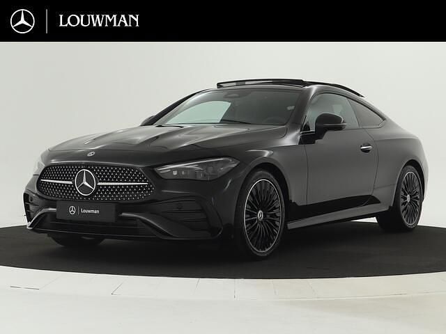 Zwart Nieuw 2026 Mercedes CLE300 AMG line Coupé | € 100.814 - Afbeelding 1/4
