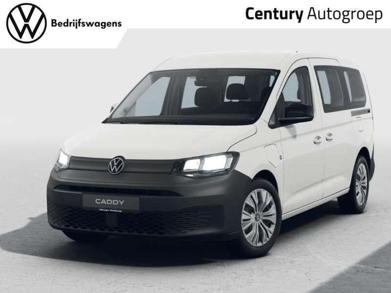 Wit Nieuw 2025 VW Caddy Maxi MPV | € 42.800 (Iets duurder) - Afbeelding 1/4